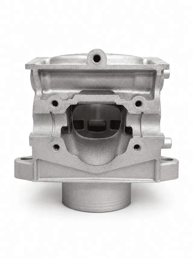 Cilindro KTM EXC/SX 300 de 2 tiempos recromado con restauración del recubrimiento de níquel-carburo de silicio y pulido T-Shape.